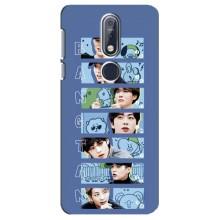 Чехлы BTS для Nokia 7 2018, 7.1 (AlphaPrint)