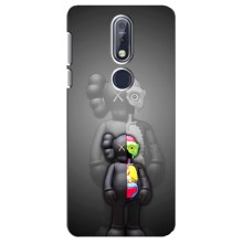 Чехлы для Nokia 7 2018, 7.1 - Bearbrick Louis Vuitton (PREMIUMPrint) (Тело Bearbrick)