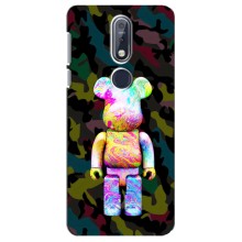 Чехлы для Nokia 7 2018, 7.1 - Bearbrick Louis Vuitton (PREMIUMPrint) (Яркий Bearbrick)