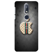 Чехлы ГУЧЧИ для Нокиа 7 2018, 7.1 (AlphaPrint) (Apple gucci)