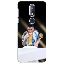 Чехлы Лео Месси Аргентина для Nokia 7 2018, 7.1 (Кубок Мира)