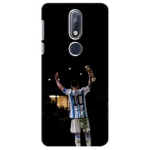 Чехлы Лео Месси Аргентина для Nokia 7 2018, 7.1 (Лео Чемпион)