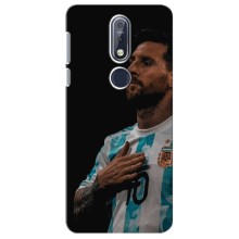 Чехлы Лео Месси Аргентина для Nokia 7 2018, 7.1 (Месси Капитан)