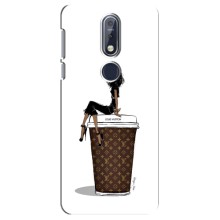 Чохли Луі Вітон для Nokia 7 2018, 7.1 (AlphaPrint - LOUIS VUITTON) (кава LOUIS VUITTON)