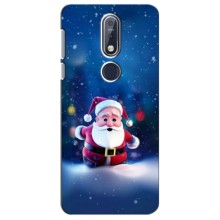Чехлы на Новый Год Nokia 7 2018, 7.1 – Маленький Дед Мороз