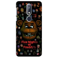 Чохли П'ять ночей з Фредді для Нокіа 7.1 (Freddy)