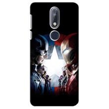 Чехлы с героями Марвел Nokia 7 2018, 7.1 (VPrint)