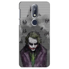 Чохли з картинкою Джокера на Nokia 7 2018, 7.1 (Joker клоун)