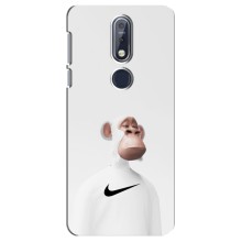 Чехлы с Обезьянами NFT для Nokia 7 2018, 7.1 (AlphaPrint) (обезьяна NFT Nike)