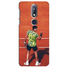 Чехлы с принтом Спортивная тематика для Nokia 7 2018, 7.1 (Алькарас Теннисист)