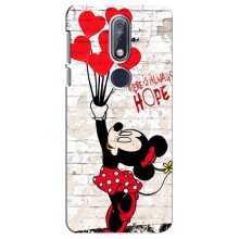 Чехол Disney Mouse Nokia 7 2018, 7.1 (PREMIUMPrint) (Heart Minni)