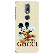 Чехол Disney Mouse Nokia 7 2018, 7.1 (PREMIUMPrint) (Mikki Gucci)