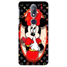 Чехол Disney Mouse Nokia 7 2018, 7.1 (PREMIUMPrint) (Минни Маус ЛВ)