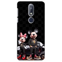 Чехол Disney Mouse Nokia 7 2018, 7.1 (PREMIUMPrint) (Семья Маусов)