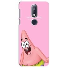 Чехол Губка Боб для Нокиа 7 2018, 7.1 – Персонаж Патрик