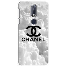 Чохол з Брендами одягу на Нокіа 7.1 – CHANEL