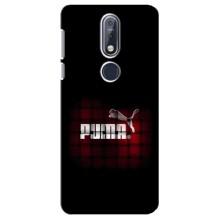 Чохол з Брендами одягу на Нокіа 7.1 – PUMA стиль