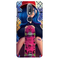 Чехол с картинкой Модные Девчонки Nokia 7 2018, 7.1 (Модная девушка)