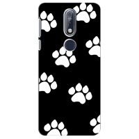 Бампер для Nokia 7 2018, 7.1 с картинкой "Песики" – Следы собак
