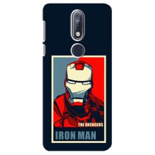 Чехол Супергерой Железный человек на Nokia 7 2018, 7.1 (Art Iron man)