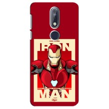 Чехол Супергерой Железный человек на Nokia 7 2018, 7.1 (Iron man)