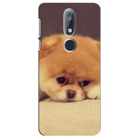 Чехол (ТПУ) Милые собачки для Nokia 7 2018, 7.1 (Померанский шпиц)