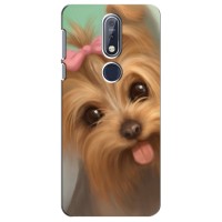 Чехол (ТПУ) Милые собачки для Nokia 7 2018, 7.1 – Йоршенский терьер
