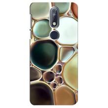 Мраморний чехол на Nokia 7 2018, 7.1 (VPrint) (Радужний Мрамор)