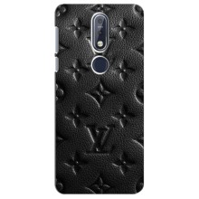 Текстурний Чохол Louis Vuitton для Нокіа 7.1 (Чорний ЛВ)