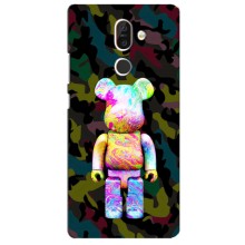 Чехлы для Nokia 7 Plus - Bearbrick Louis Vuitton (PREMIUMPrint) (Яркий Bearbrick)