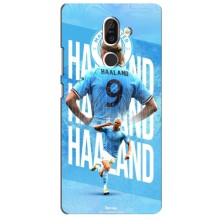 Чохли з принтом на Nokia 7 Plus Футболіст – Erling Haaland