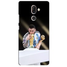 Чехлы Лео Месси Аргентина для Nokia 7 Plus (Кубок Мира)