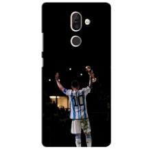 Чехлы Лео Месси Аргентина для Nokia 7 Plus (Лео Чемпион)