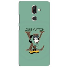 Чехлы Луи Витон для Nokia 7 Plus (AlphaPrint - LOUIS VUITTON) (Микки Маус LV)