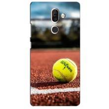 Чохли з прінтом Спортивна тематика для Nokia 7 Plus – Тенісний корт