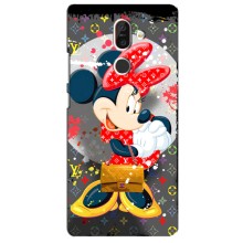 Чехол Disney Mouse Nokia 7 Plus (PREMIUMPrint) (Minni с бантиком)