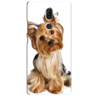 Чехол (ТПУ) Милые собачки для Nokia 7 Plus (Собака Терьер)