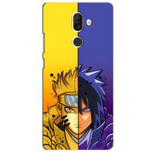 Купить Чохли на телефон з принтом Anime для Нокіа 7 Плюс – Naruto Vs Sasuke