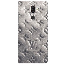 Текстурный Чехол Louis Vuitton для Нокиа 7 Плюс (Бежевый ЛВ)