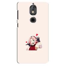 Чехлы Персонажи Аниме Наруто для Nokia 7 (AlphaPrint)