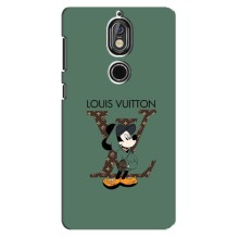 Чохли Луі Вітон для Nokia 7 (AlphaPrint - LOUIS VUITTON) – Міккі Маус LV