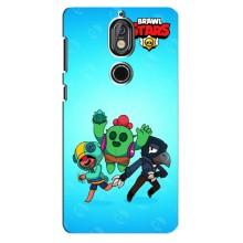 Чехлы Brawl Stars для Nokia 7 (AlphaPrint)