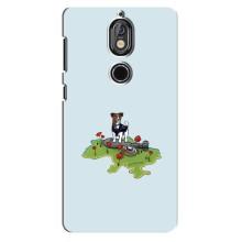 Чехлы с картинкой собаки Патрон для Nokia 7 (AlphaPrint) – Сапер Пес