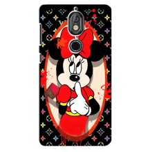 Чехол Disney Mouse Nokia 7 (PREMIUMPrint) (Минни Маус ЛВ)