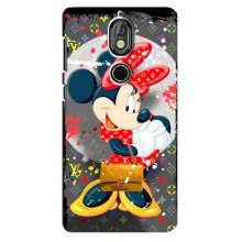 Чехол Disney Mouse Nokia 7 (PREMIUMPrint) (Minni с бантиком)