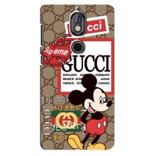 Чехол Disney Mouse Nokia 7 (PREMIUMPrint) (Стильный Микки)