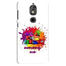 Чохли Амонг Ас для Nokia 7 (AlphaPrint)