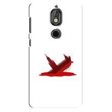 Чехол с принтом (Русский корабль...) для Нокиа 7 (AlphaPrint) – Кремлевский Корабль