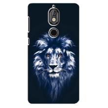Чохол з картинкою ЛЕВ для Nokia 7 (VPrint)