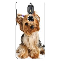 Чехол (ТПУ) Милые собачки для Nokia 7 – Собака Терьер